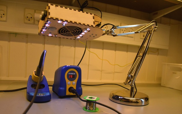 DIY : Transformer une lampe IKEA en aspirateur de fumée