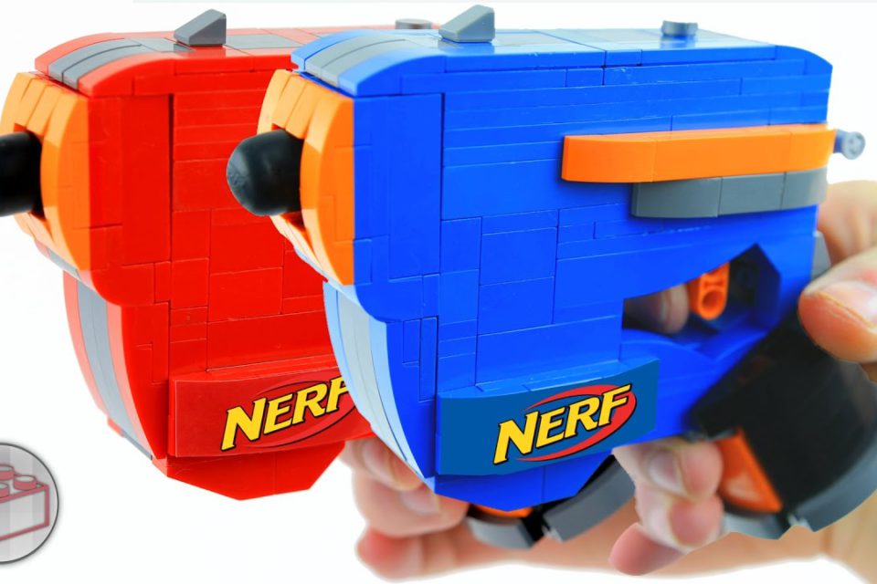 DIY : Comment fabriquer un pistolet Nerf fonctionnel avec des LEGO -  Semageek